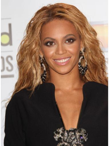 Long Wavy Without Bangs Capless 21" New Beyonce Wigs
